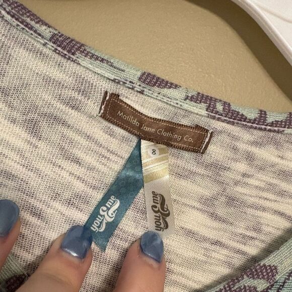 Matilda Jane Girls You & Me Bridgette Long Sleeve Dress Size 8 - Picture 7 of 9